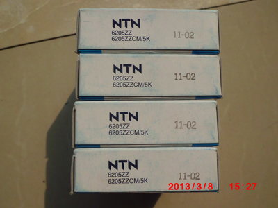 日本原装轴承NTN深沟球6205ZZCM/5K 厂家价格、图片与批发指南